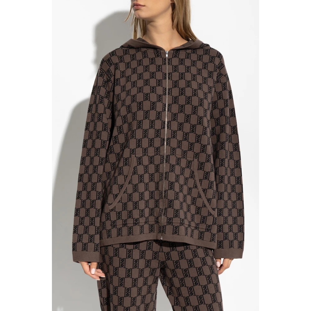By Malene Birger Hoodie vest Felipa By Herenne Birger Brown Dames