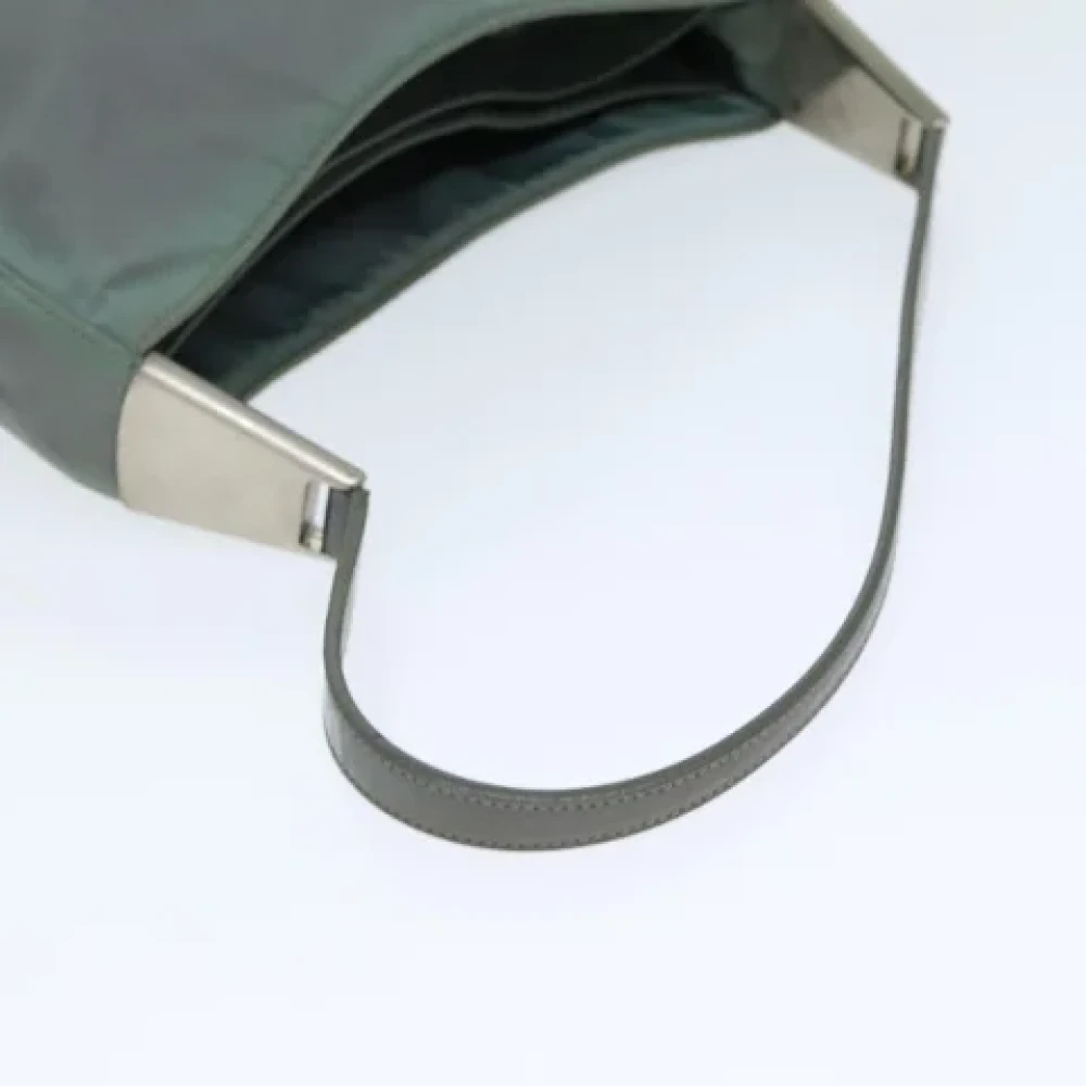Prada Vintage Pre-owned Nylon prada-bags Gray Dames