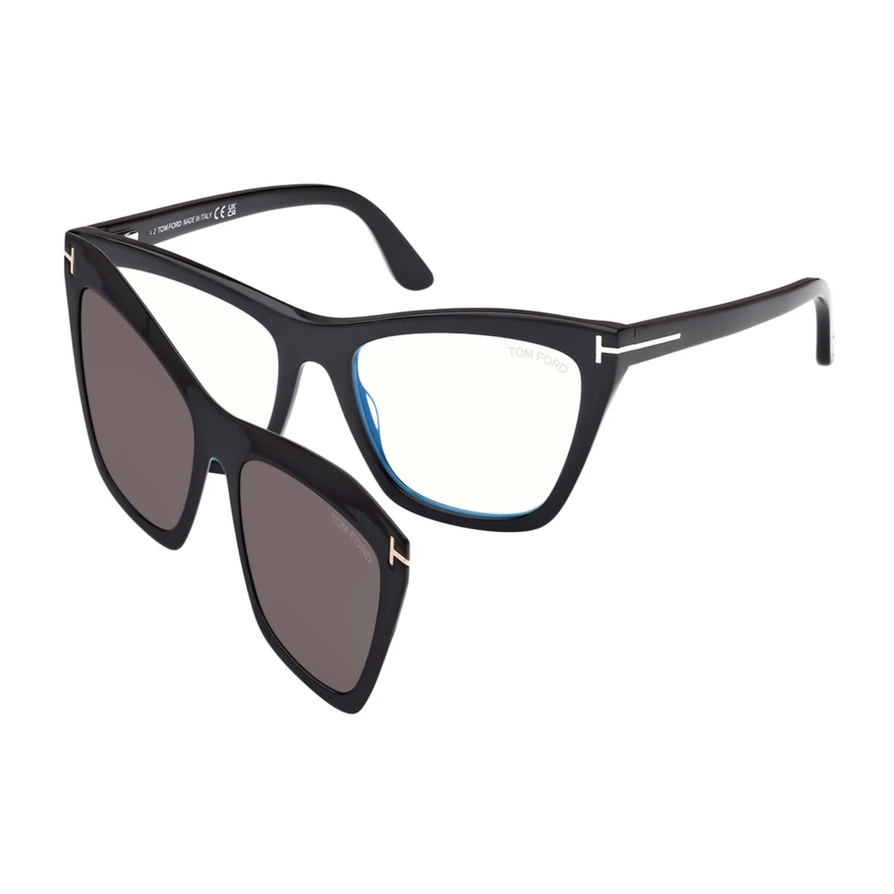 Tom Ford Polyester Zonnebril Black Unisex