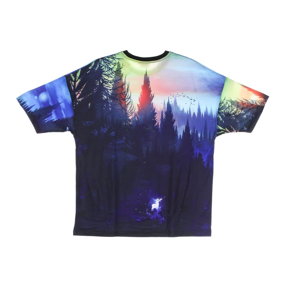 Dolly Noire Nacht In Het Bos Oversized Tee Multicolor Heren