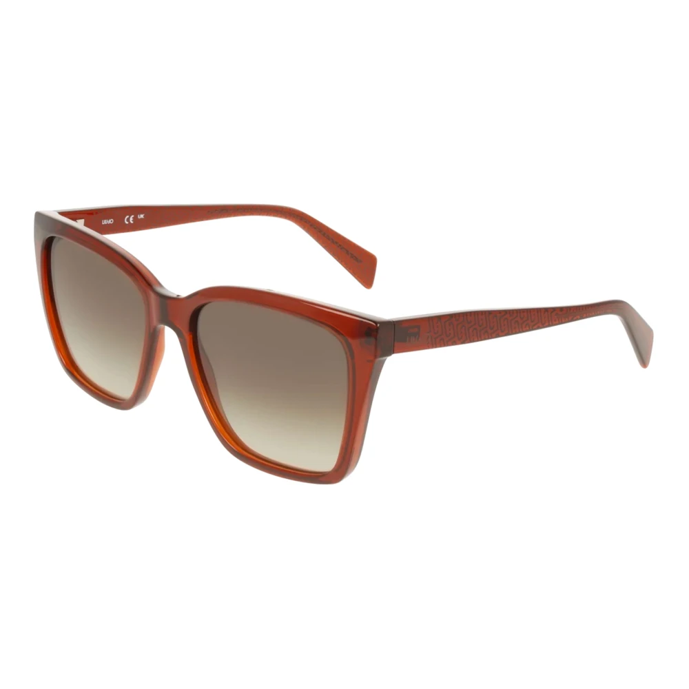 Liu Jo Brown Woman Lj818s 200 Sunglasses Bio-Inject Squared Normal - Image 2