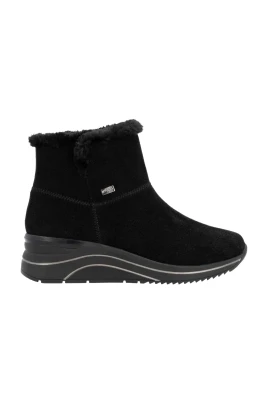 Svarta Avslappnade Ankelboots för Kvinnor