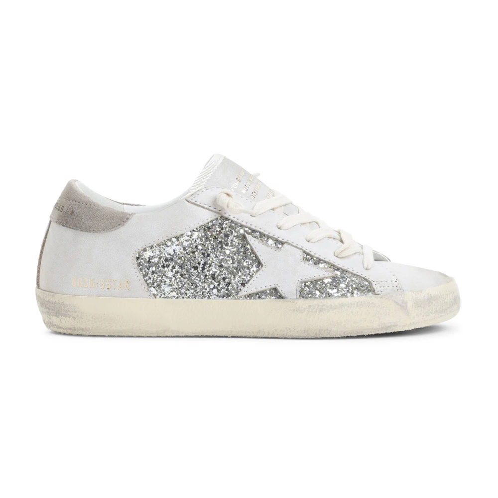 Golden Goose Gray Sneakers, Female, 4 Uk, Super-Star Trainers