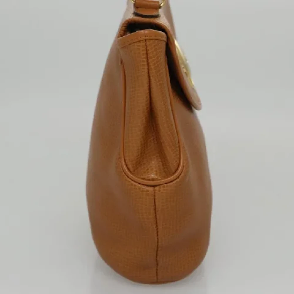 Dior Vintage Pre-owned Leather dior-bags Brown Dames