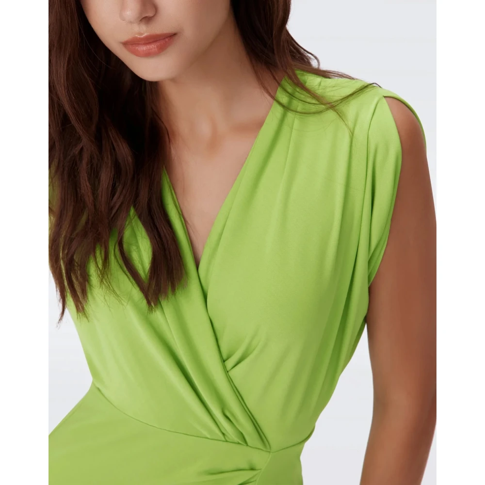Diane Von Furstenberg Summer Dresses Green Dames