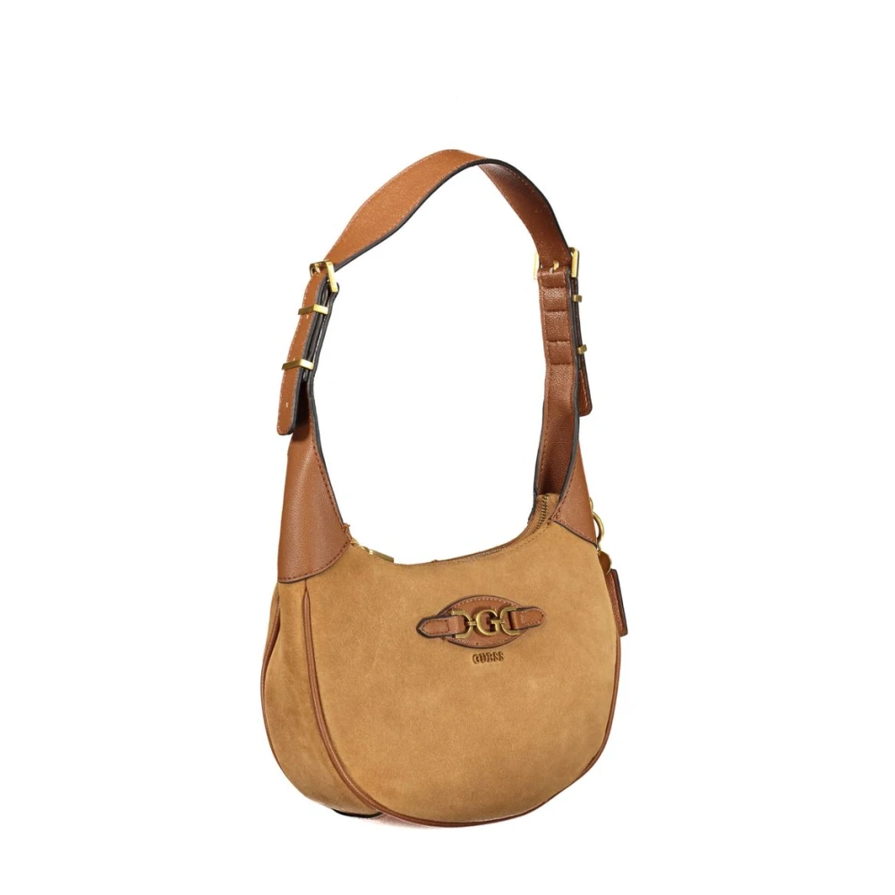 Guess Bruine Polyethyleen Handtas Brown Dames