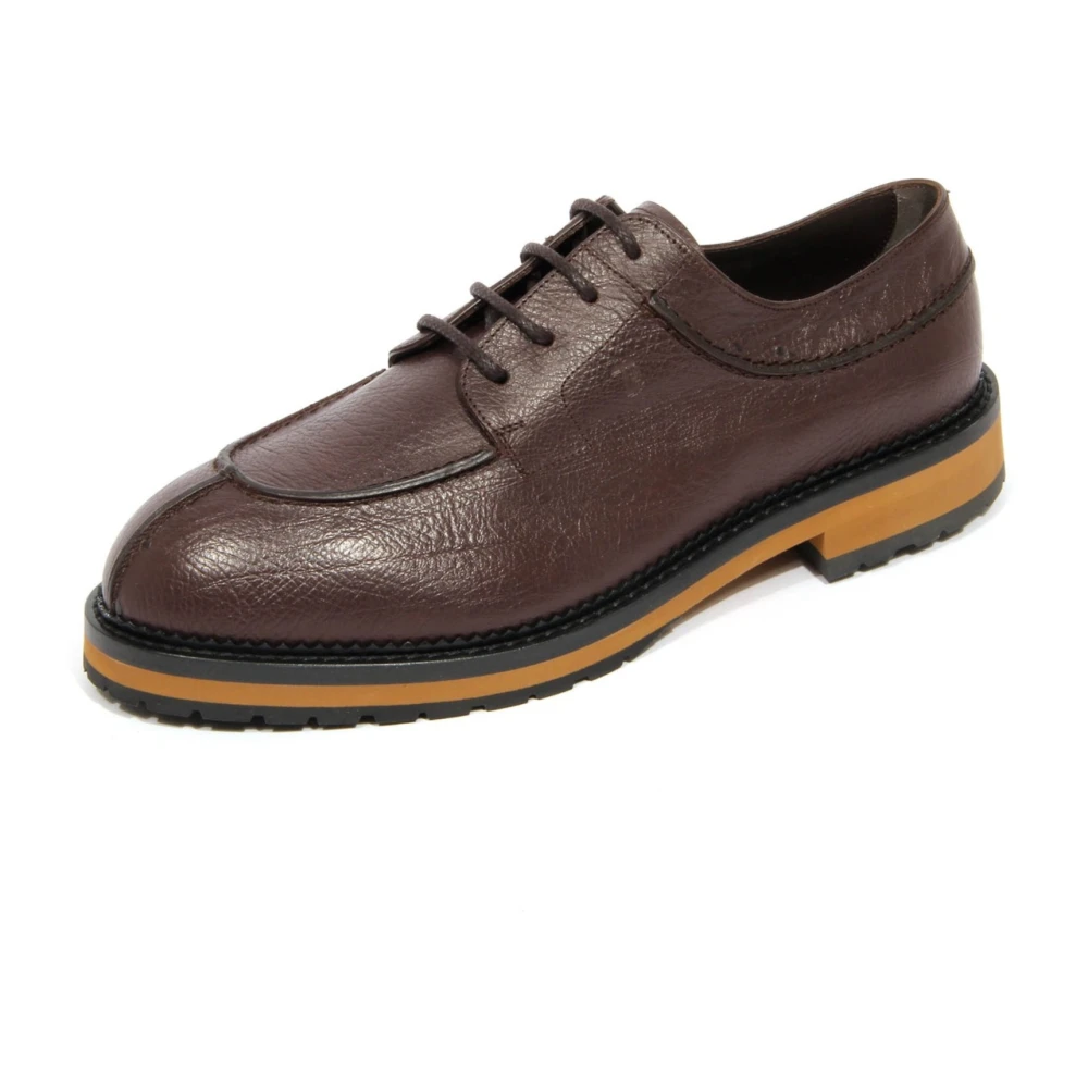 Tod's Men's Brown Allacciata Nap Gomma - Laced Shoes - 7 Uk - Shoes