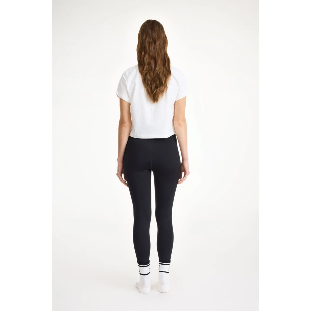 By Malene Birger Zwarte Leggings Polene Sportkleding Slim Fit By Herenne Birger Black Dames