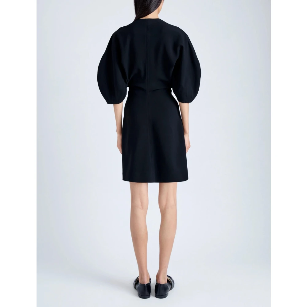 Proenza Schouler Elegante Zwarte Minijurk Black Dames