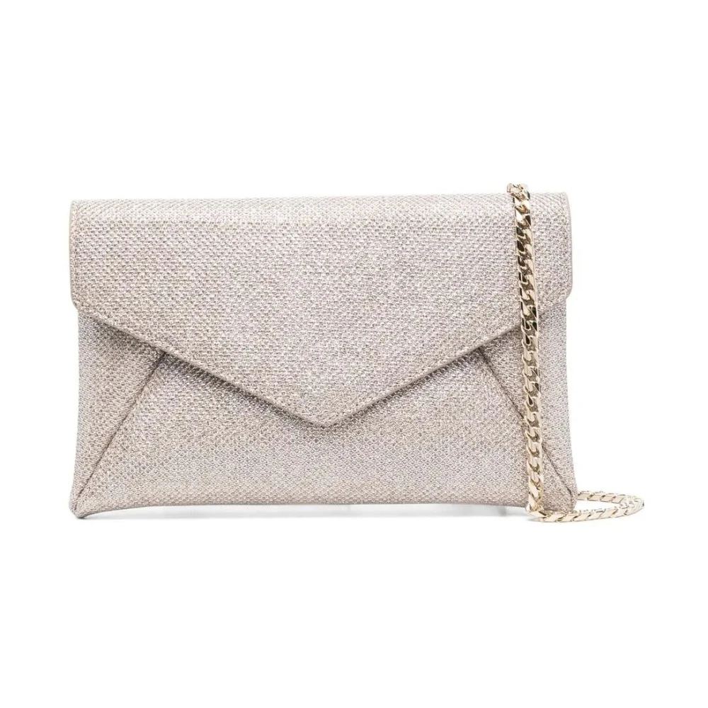 Stuart Weitzman Mini Love Letter Clutch Beige Dames