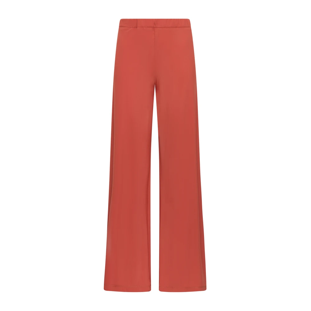 Maliparmi Zachte Jersey Broek Brown Dames