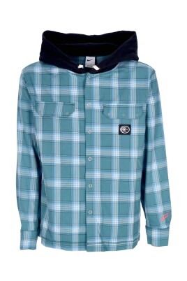 checked-hoodie-shirt