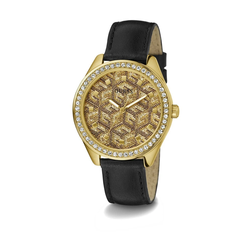 Guess Damarmbandsur G Gloss svart, guld 36 mm Gw0608L2 Yellow, Dam