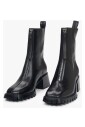 bottines-noires-a-talon-bas