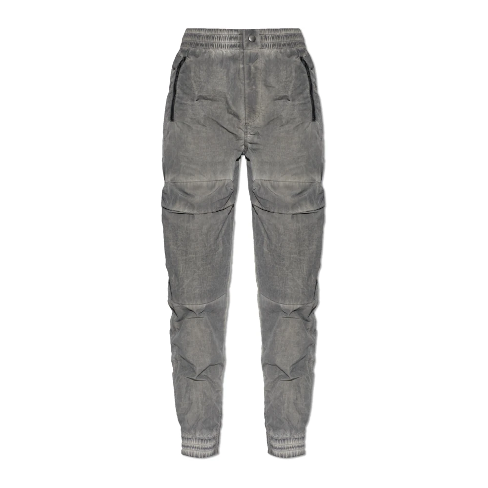 Diesel Vrouw Grijs Broeken Dames, 2XS, P-Ride-S1 Cargo Broek