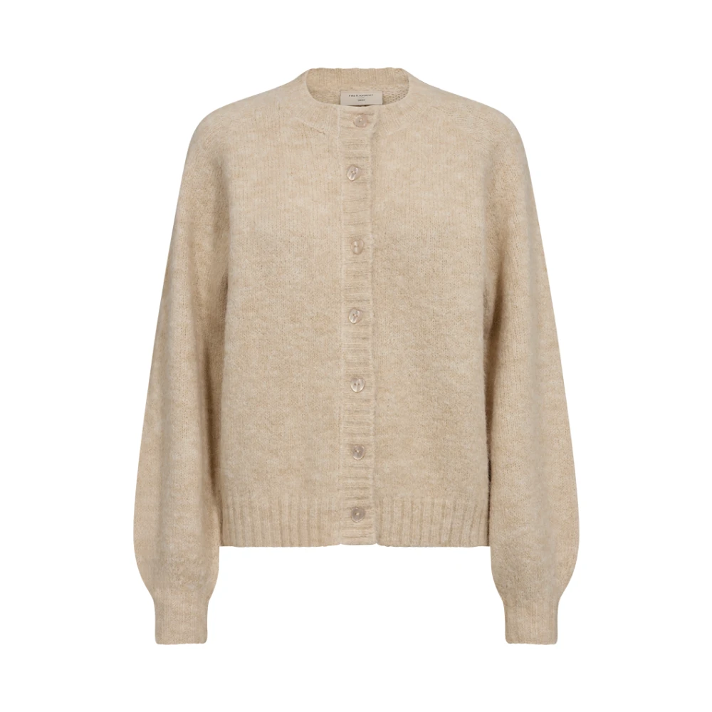 Beige FQlouisa Cardigan Jakke