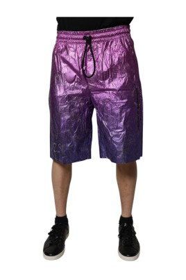 metallic-two-tone-bermuda-shorts