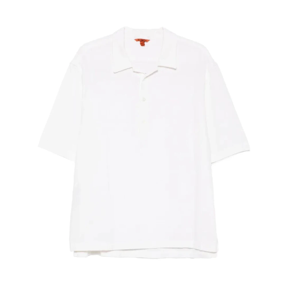 Barena Venezia Men's White Mola Tramagio - Polo Shirts - S - Tops