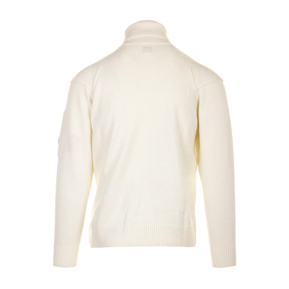 C.P. Company Lamswol Coltrui Gebreid White Heren