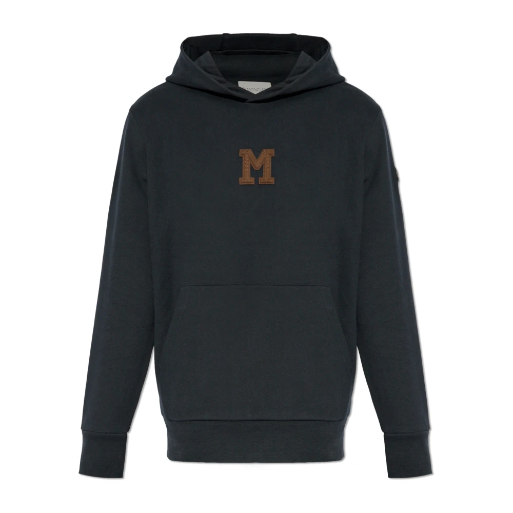 Moncler Hoodie Blue Heren