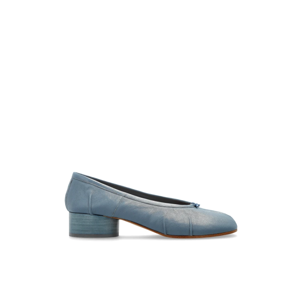 Maison Margiela Women's Blue Tabi New Ballerina
