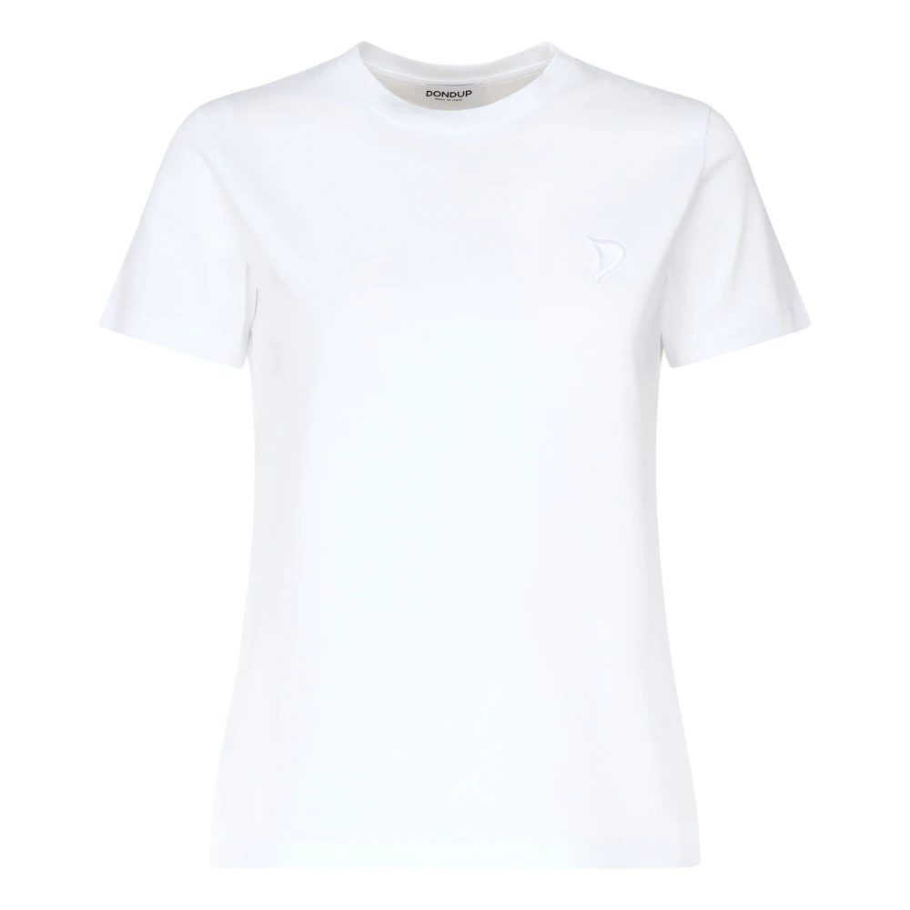 Dondup Witte T-shirt voor mannen White Dames