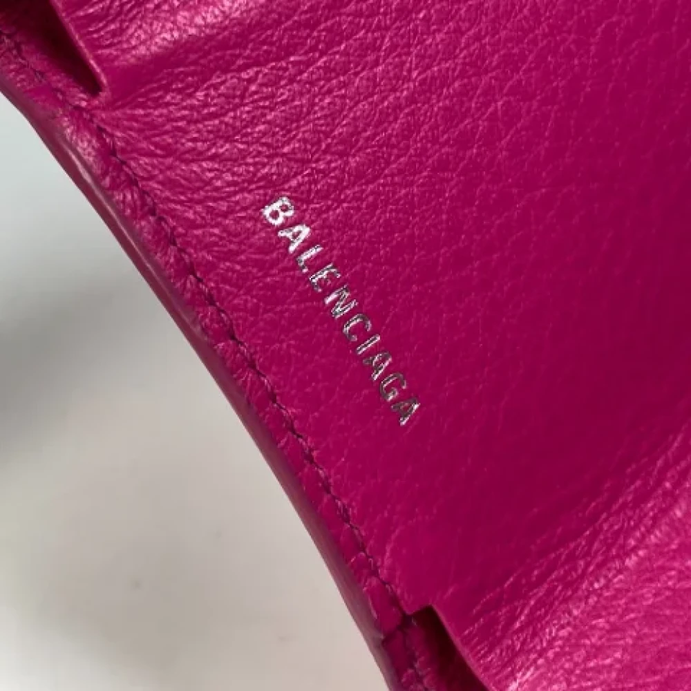 Balenciaga Vintage Pre-owned Leather wallets Pink Dames
