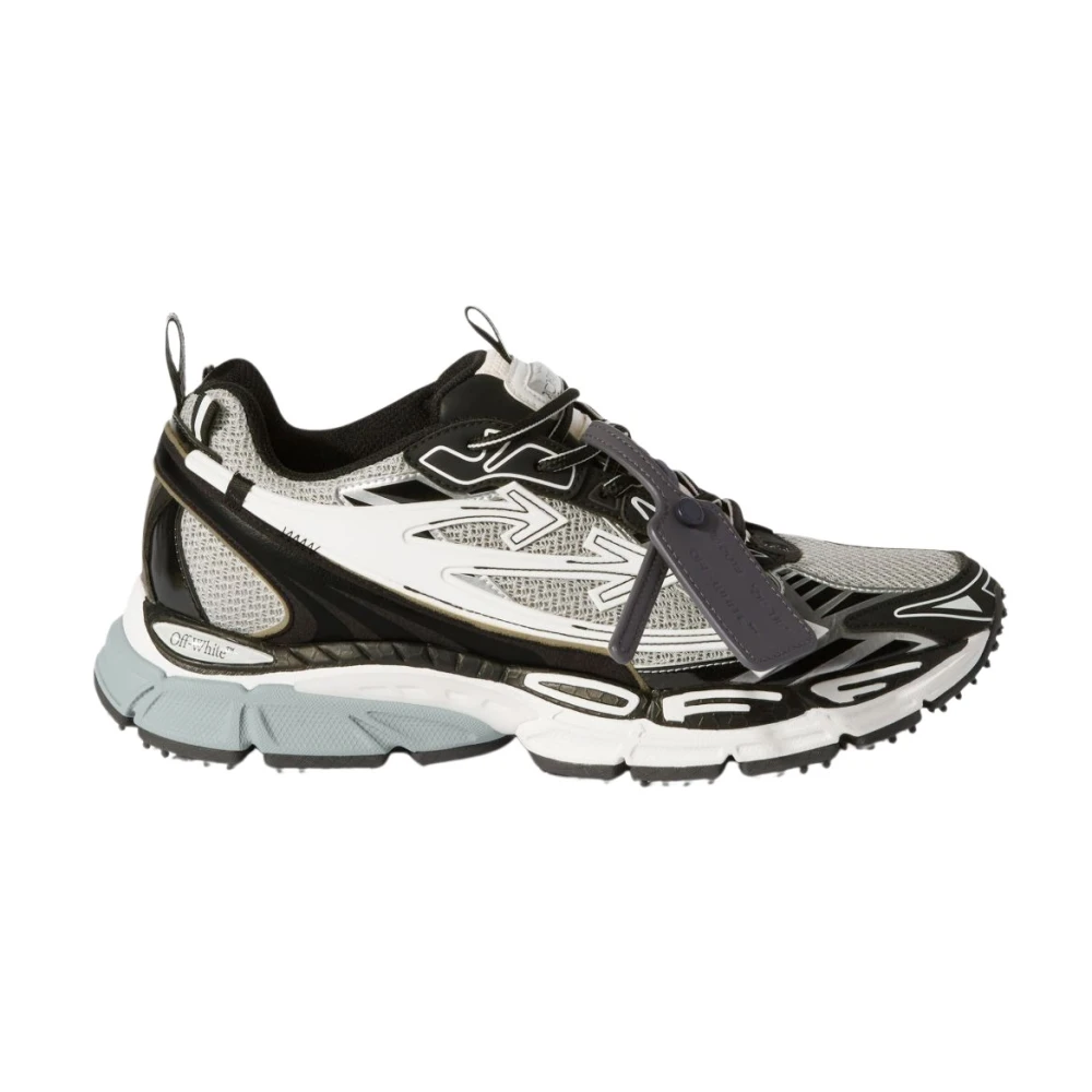 Off White Men's Gray Be Right Back Trainers - Running Shoes - 12 Uk - Sport