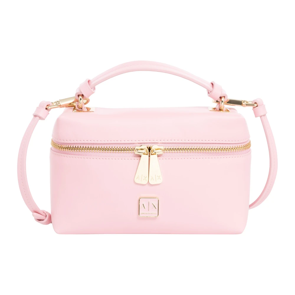 Armani Exchange Handtas met verstelbare schouderband en ritssluiting Pink Dames