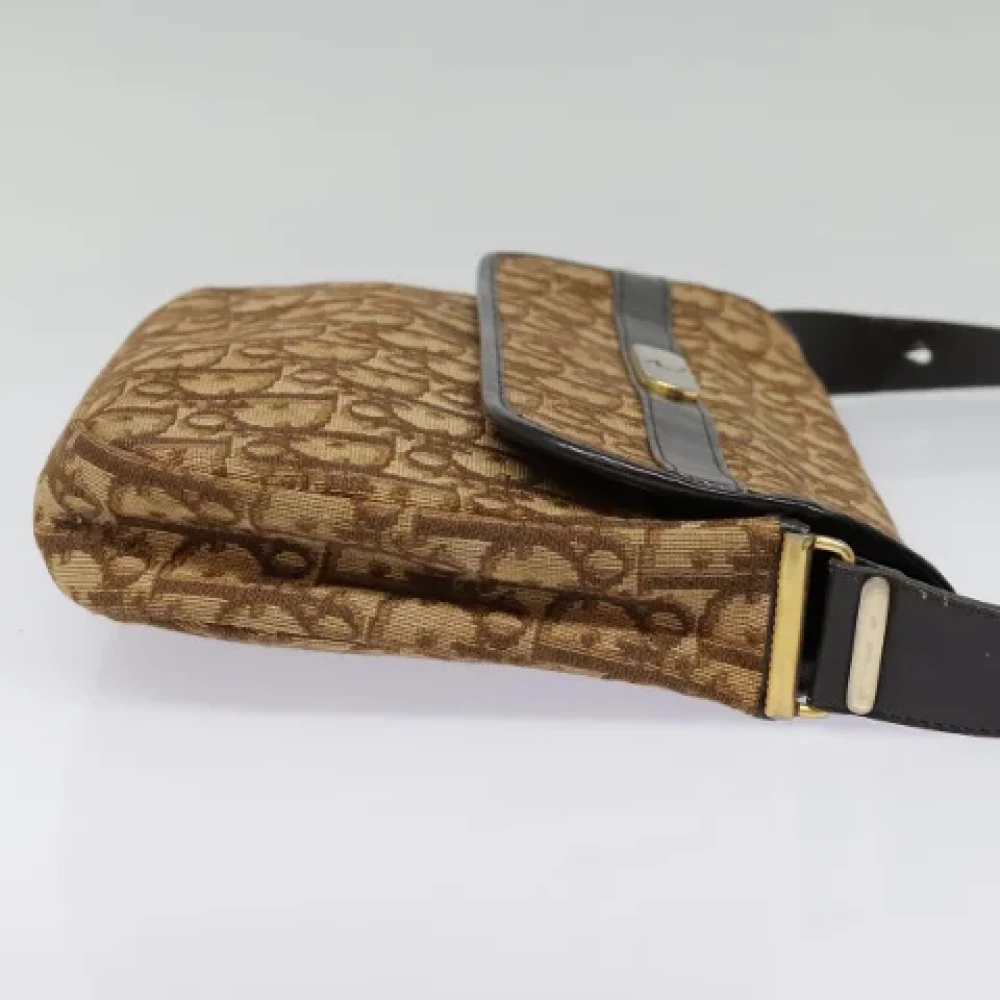 Dior Vintage Pre-owned Canvas dior-bags Brown Dames