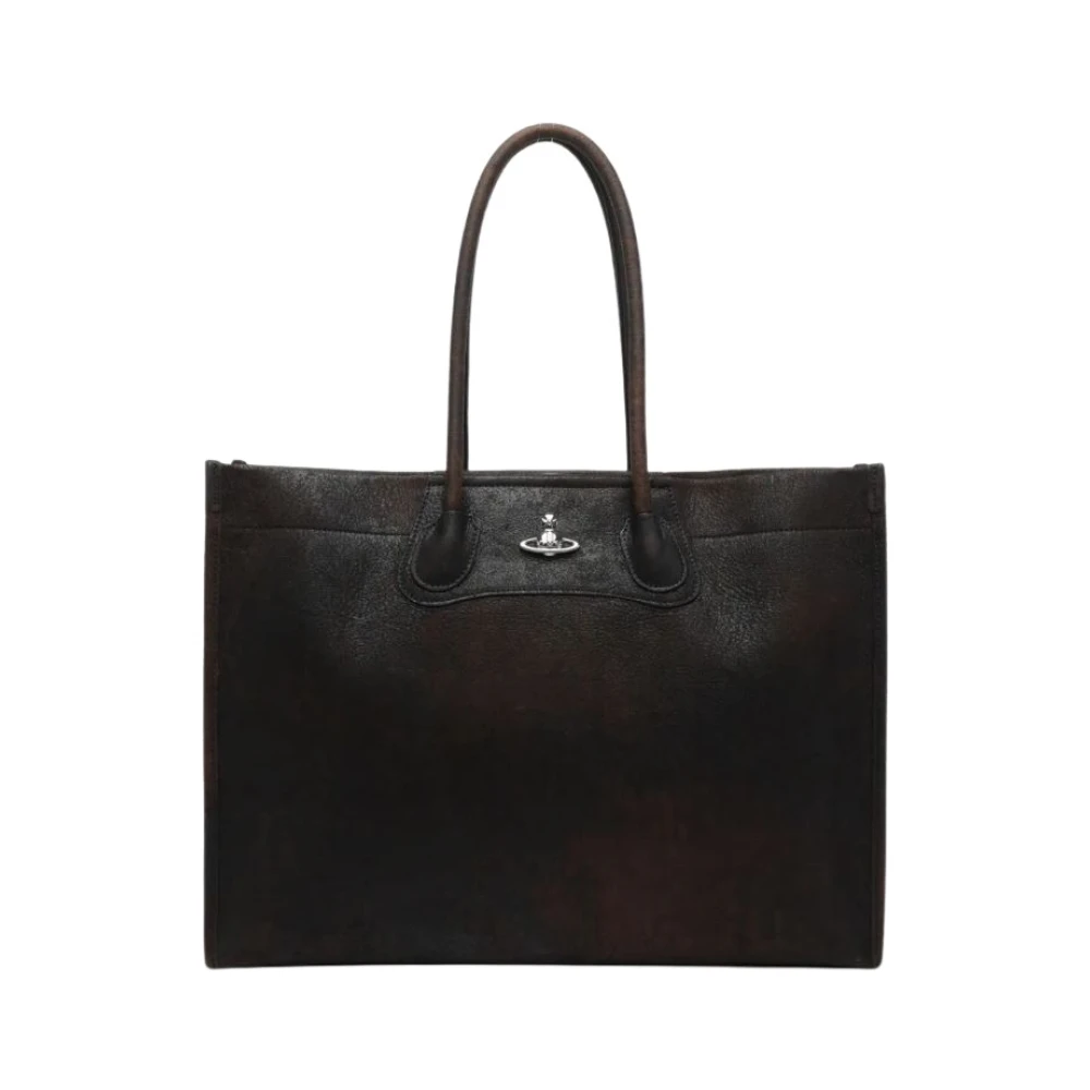 Vivienne Westwood Men's Brown Troy Tote Bag