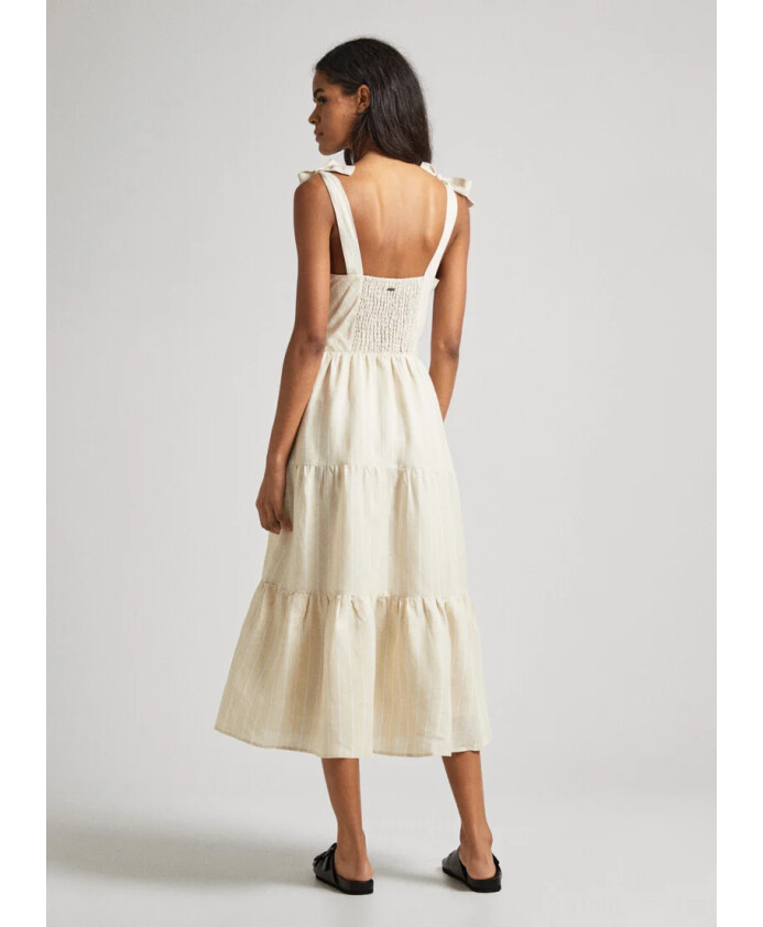 robe-midi-lin-corset-rayee
