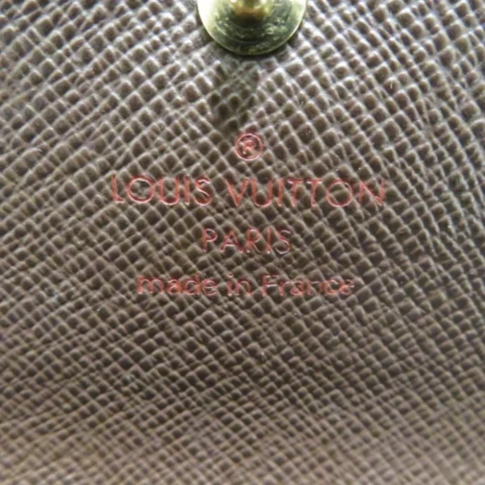 Louis Vuitton Vintage Pre-owned Canvas wallets Brown Dames