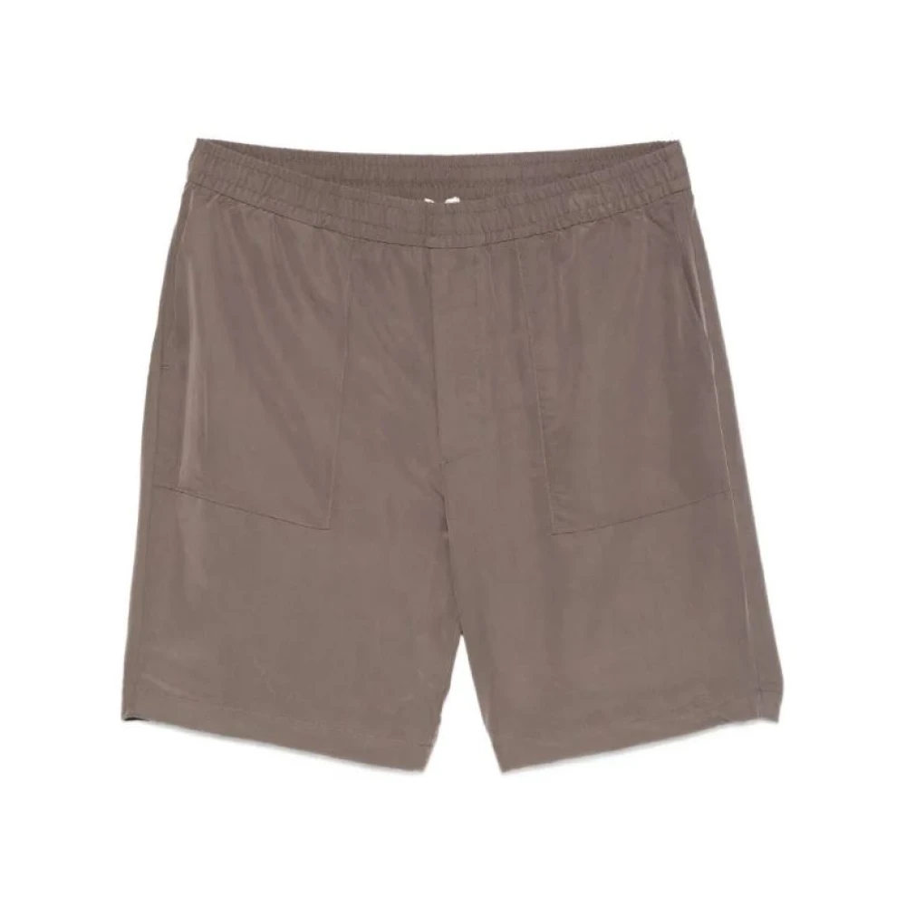 Calvin Klein Brown Soft Modal Drawstring Shorts - Male - Casual Shorts - L - Shorts