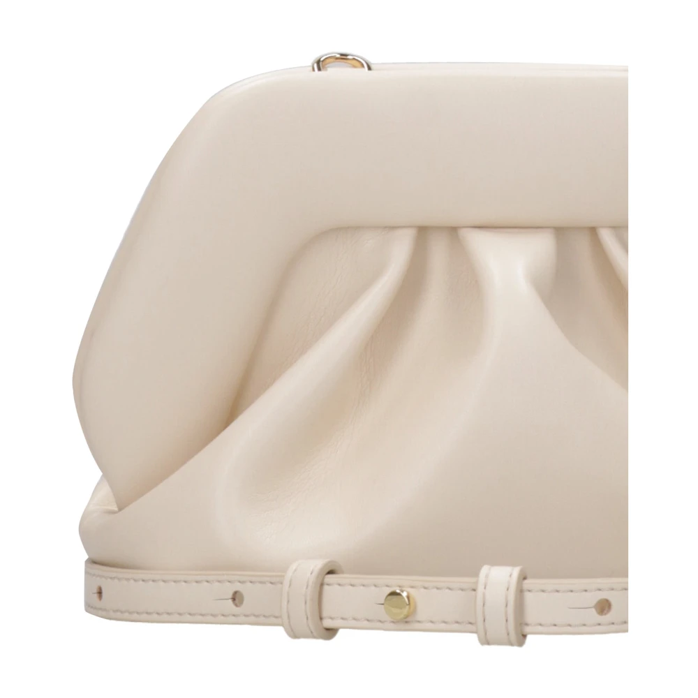 THEMOIRè Vegan Stof Clutch Tas Elegant Model Beige Dames