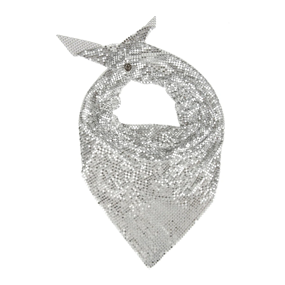 Rabanne Women's Gray Pixel Scarf
