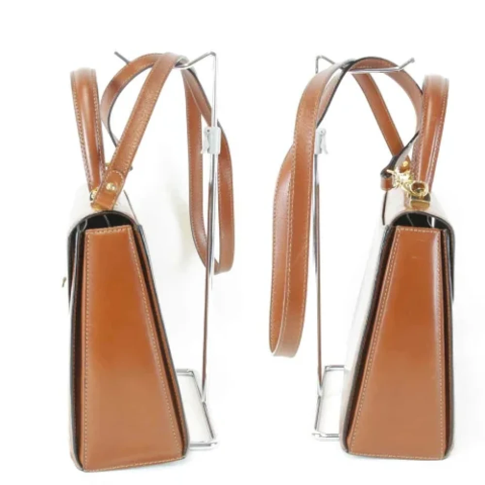 Bally Pre-owned Leather handbags Brown Dames