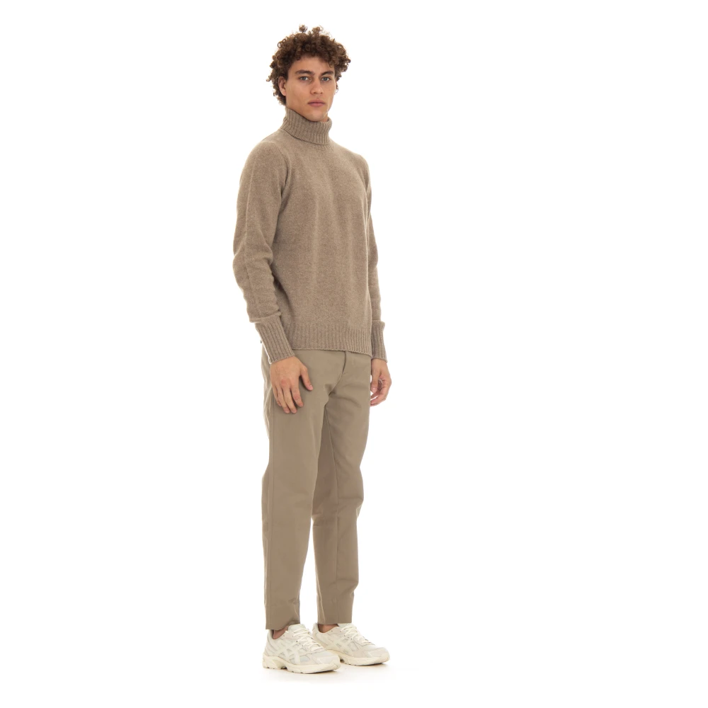 Drumohr Dove Grey Wollen Trui Gray Heren