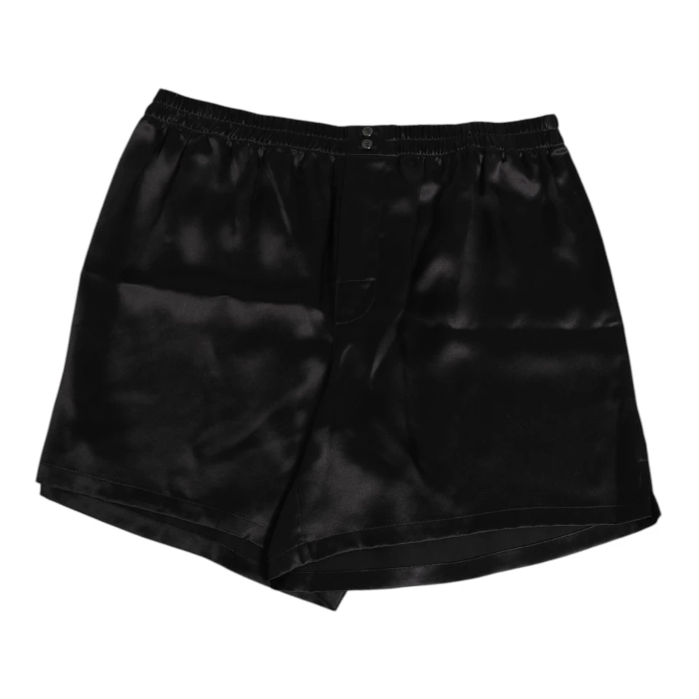 Dolce & Gabbana Men's Black Swimshorts - Beachwear - 2XS - Swimwear