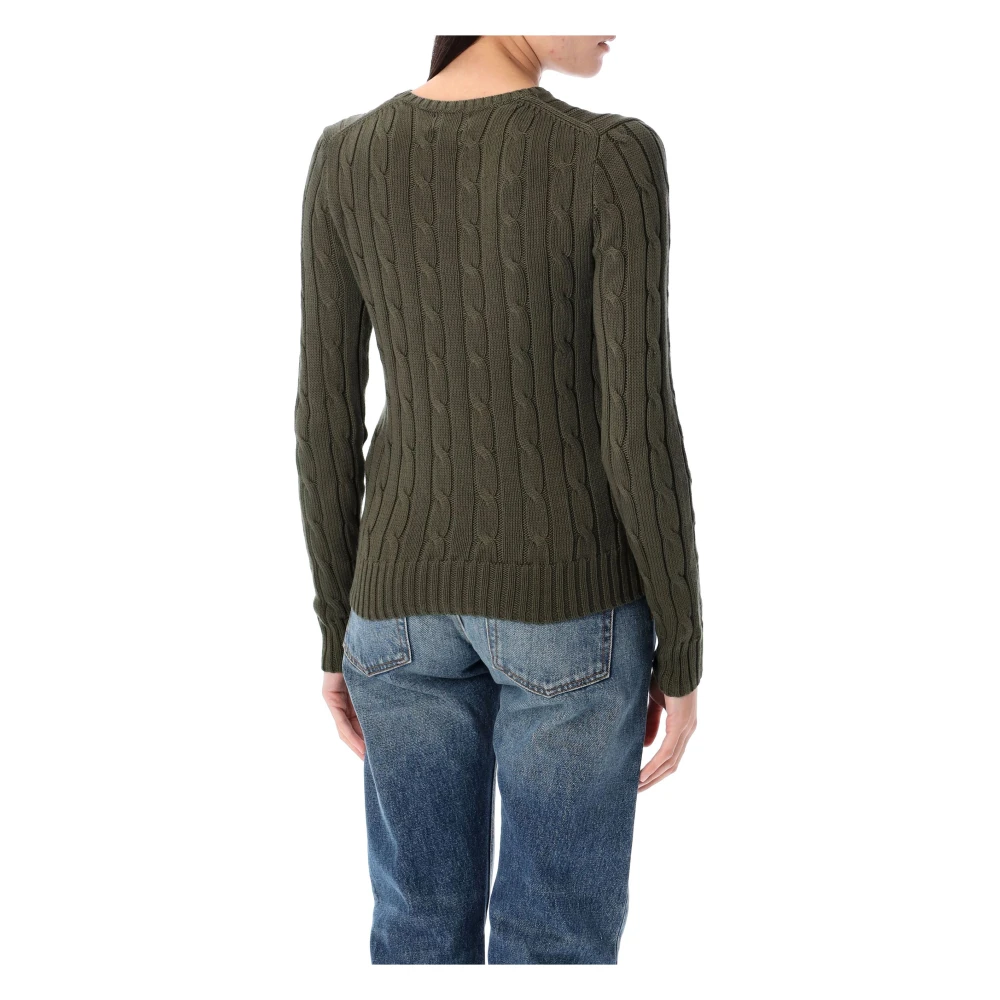 Ralph Lauren Dameskleding Gebreide kleding Canopy Olive Ss25 Green Dames