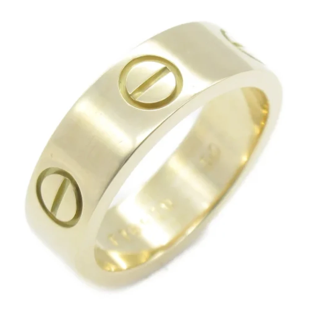 Cartier Vintage Pre-owned Guld ringar Yellow, Dam