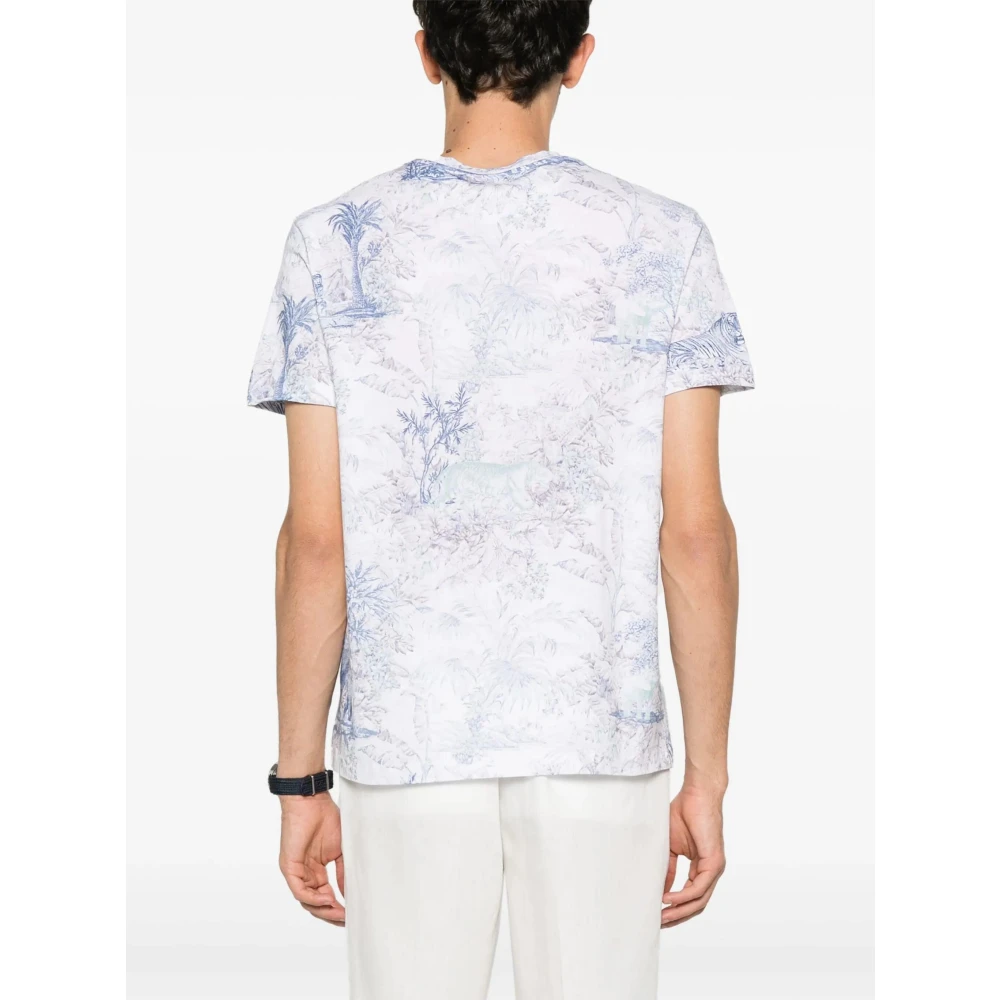 ETRO Roma T-shirt X0883 Multicolor Heren