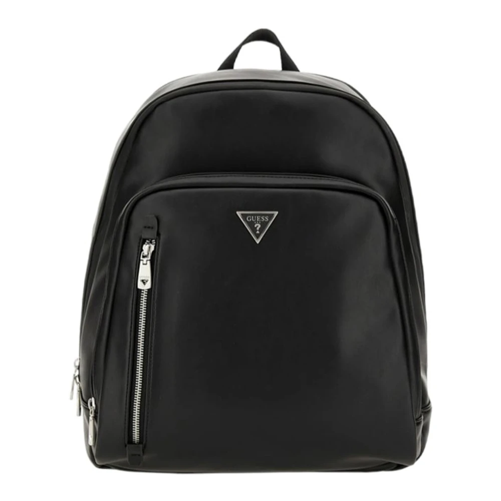 Guess Svart ryggsäck - Stiligt design Black, Dam