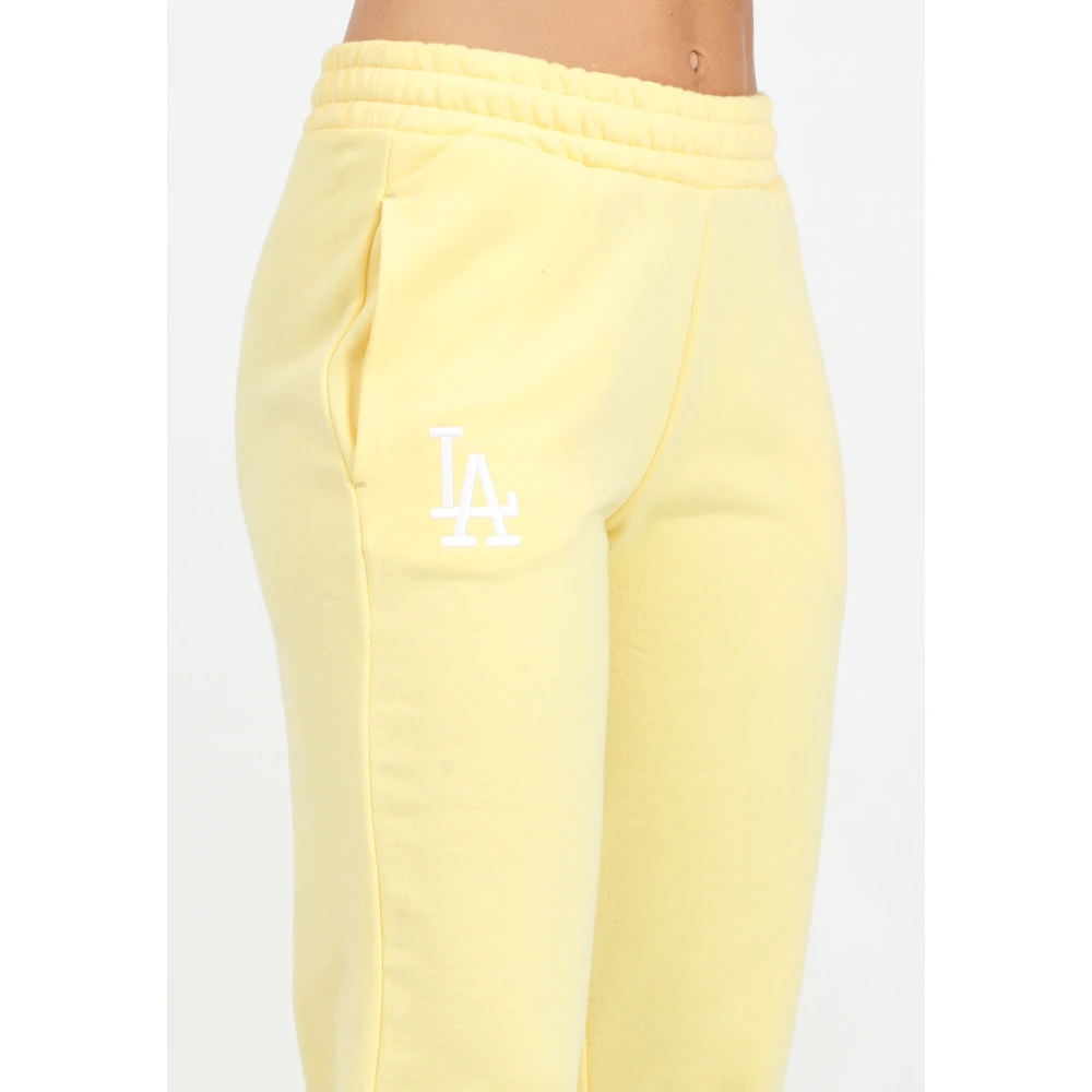 new era MLB League Essential LA Dodgers Gele Joggers Yellow Dames