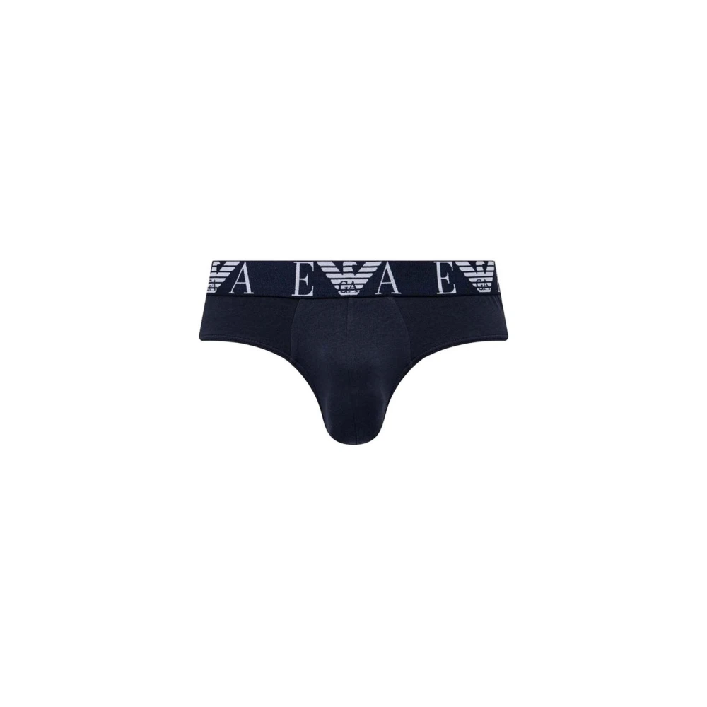 Emporio Armani Stretch katoenen slip ondergoed blauw Multicolor Heren