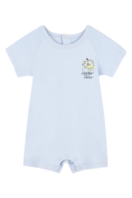 Blå Tiger Romper för Baby Pojkar