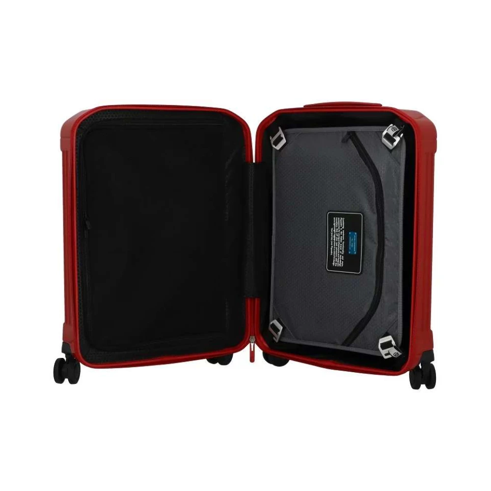 Piquadro Stijlvolle Reistrolley Tas Red Unisex