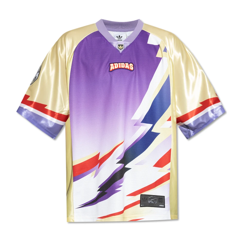 Adidas Originals V-hals T-shirt Multicolor Heren