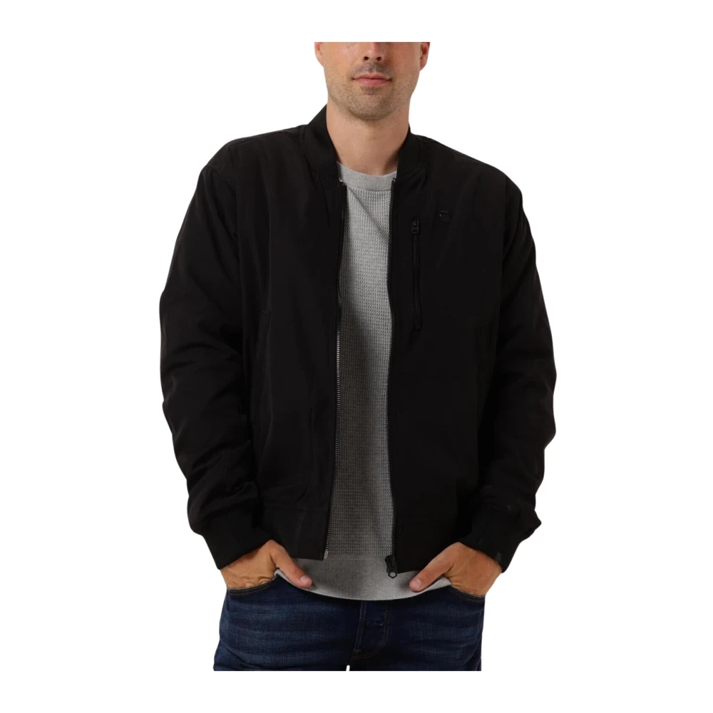 G-Star Tech Bomber Jack Zwart Black Heren