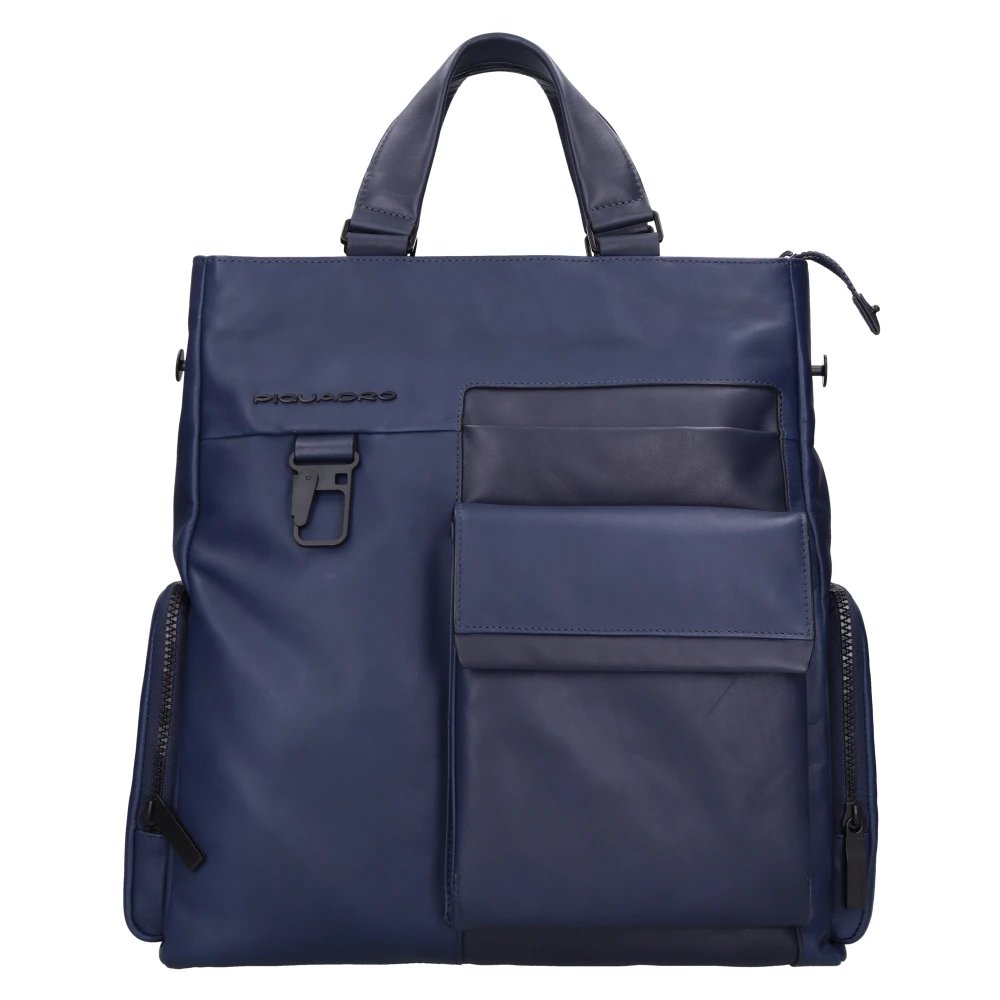 Piquadro Blauw Blue Heren